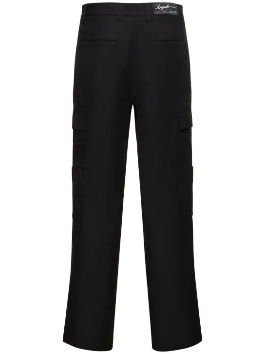 Axel Arigato   Park cotton blend cargo pants 
