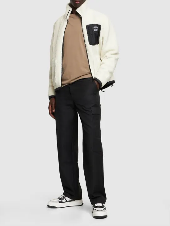 Axel Arigato   Park cotton blend cargo pants 
