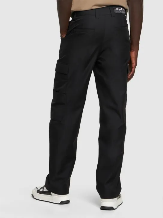 Axel Arigato   Park cotton blend cargo pants 