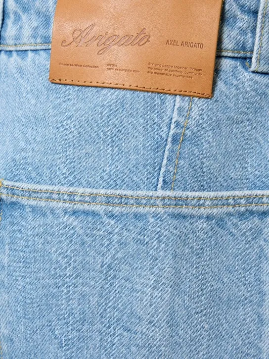 Axel Arigato   Patch denim cargo jeans 