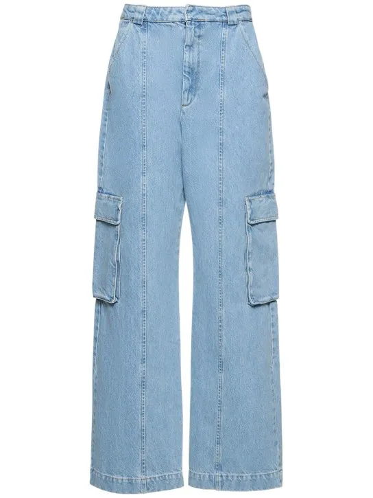 Axel Arigato   Patch denim cargo jeans 