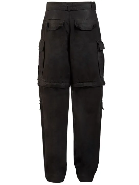 Balenciaga   Knife cotton cargo pantashoes 