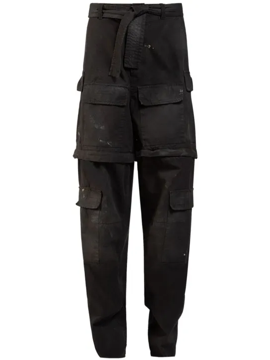 Balenciaga   Knife cotton cargo pantashoes 