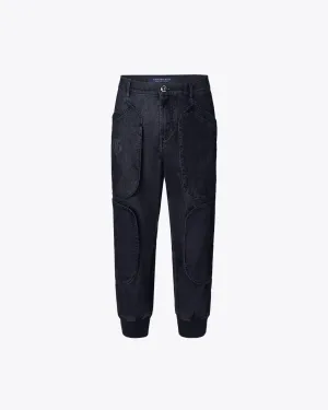 BLACK JOGGERS WITH POCKETS