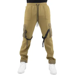 CARGO PANTS NYLON STRAP OLIVE