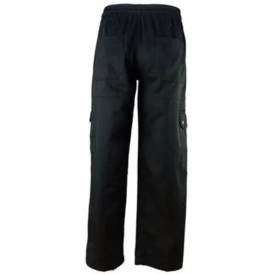 Chef Revival Cargo Chef Pants, Black, X-Large