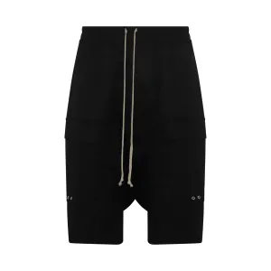 Classic Cargo Pods Shorts in Black