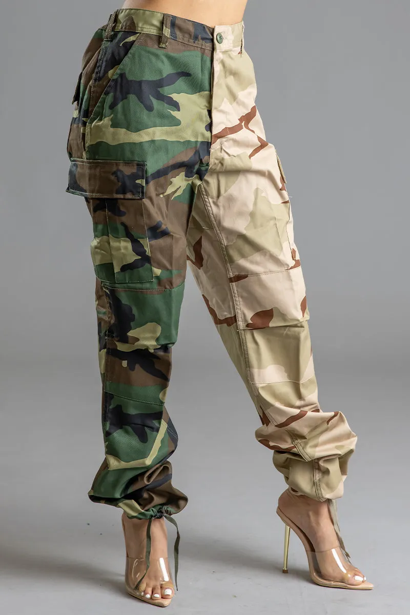 CNT COMBAT PANT - TWO TONE CAMO