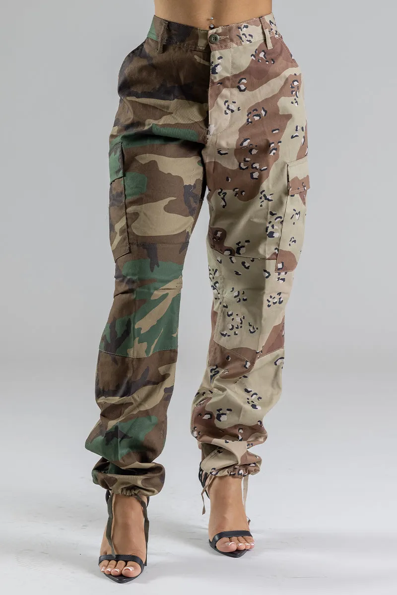 CNT COMBAT PANT - TWO TONE CAMO