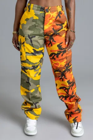 CNT COMBAT PANT - TWO TONE CAMO