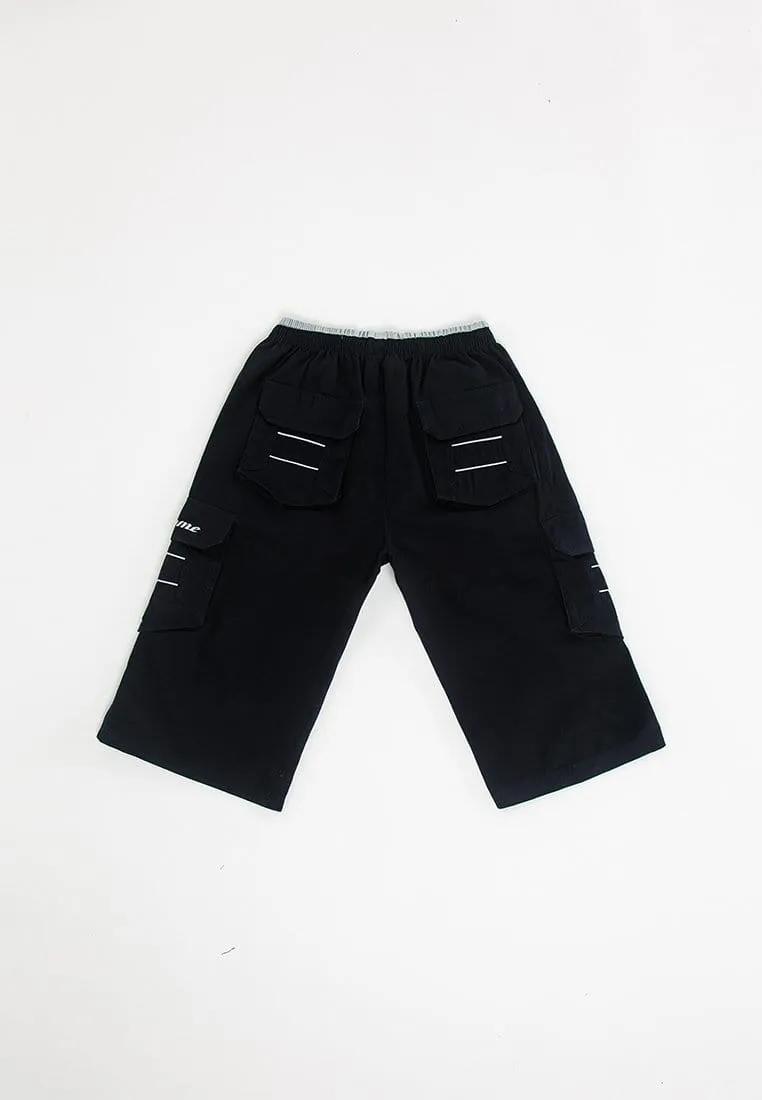 Cotton Twill Cargo Quarter Pants - 65645