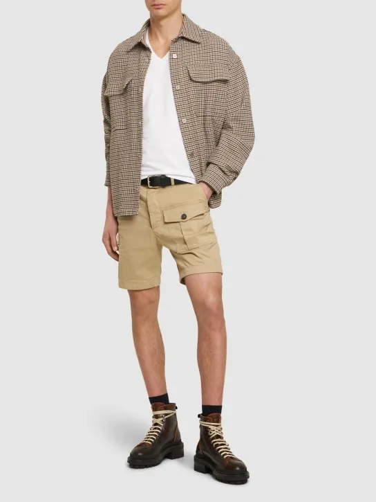Dsquared2   Sexy Cargo stretch cotton shorts 