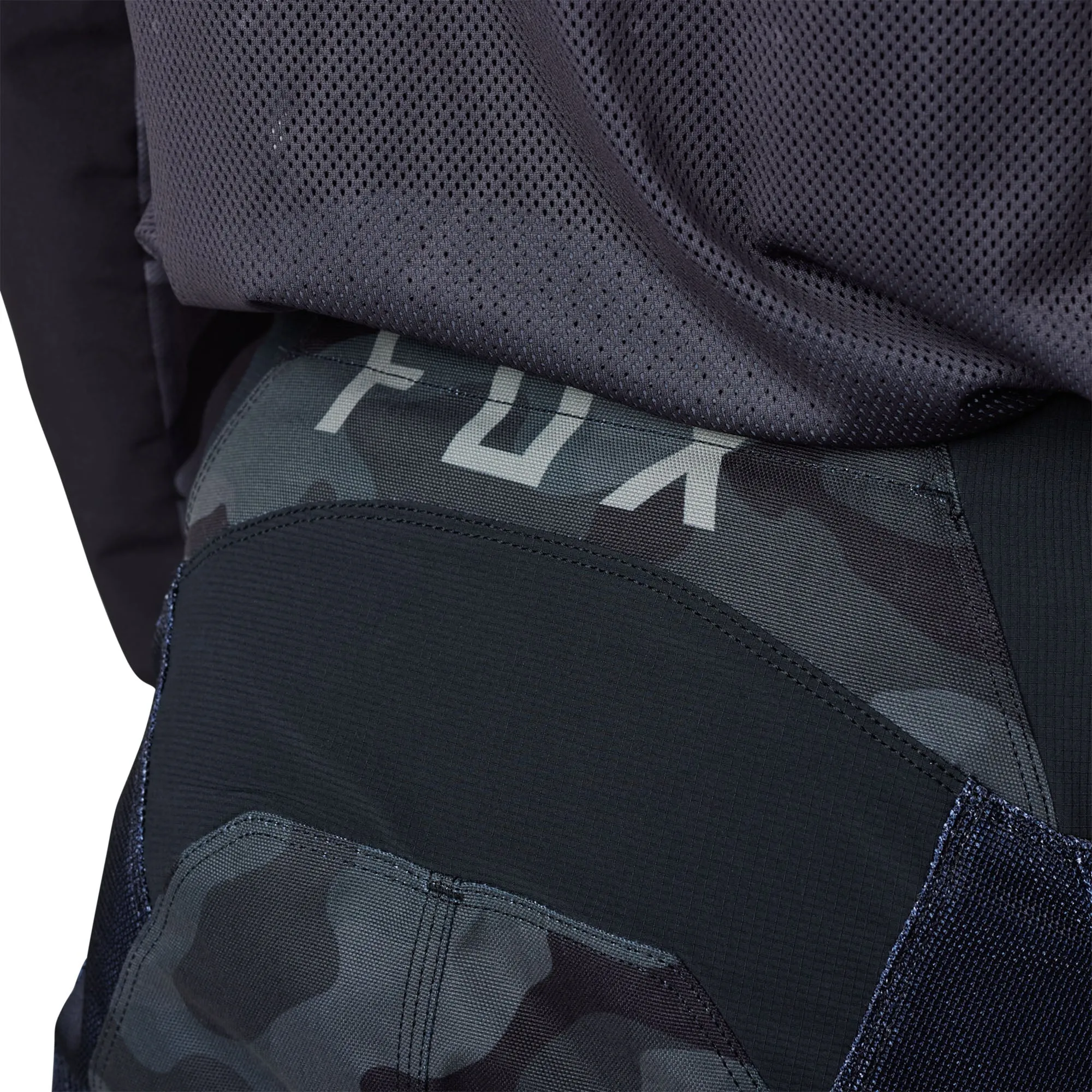 Fox Racing  Mens Ranger Air Off Road Pants Double-Layer Knee System Black Camo