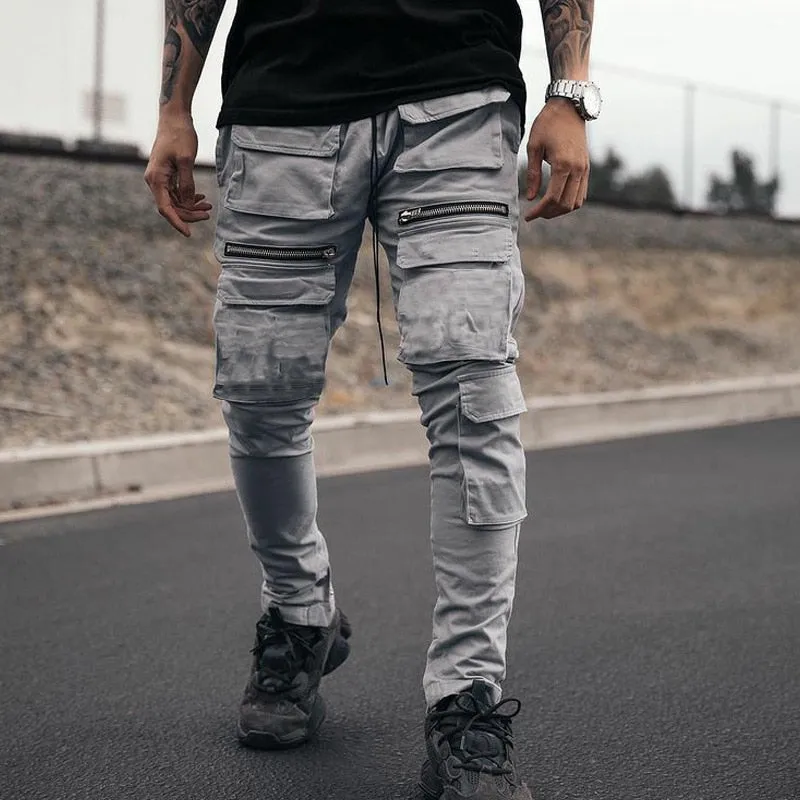 LMS Streetwear Multi-Pocket Pants