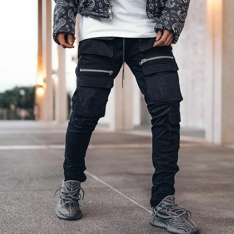 LMS Streetwear Multi-Pocket Pants