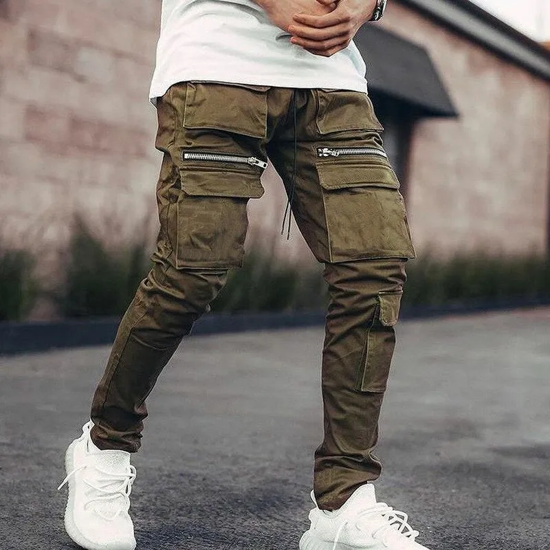 LMS Streetwear Multi-Pocket Pants