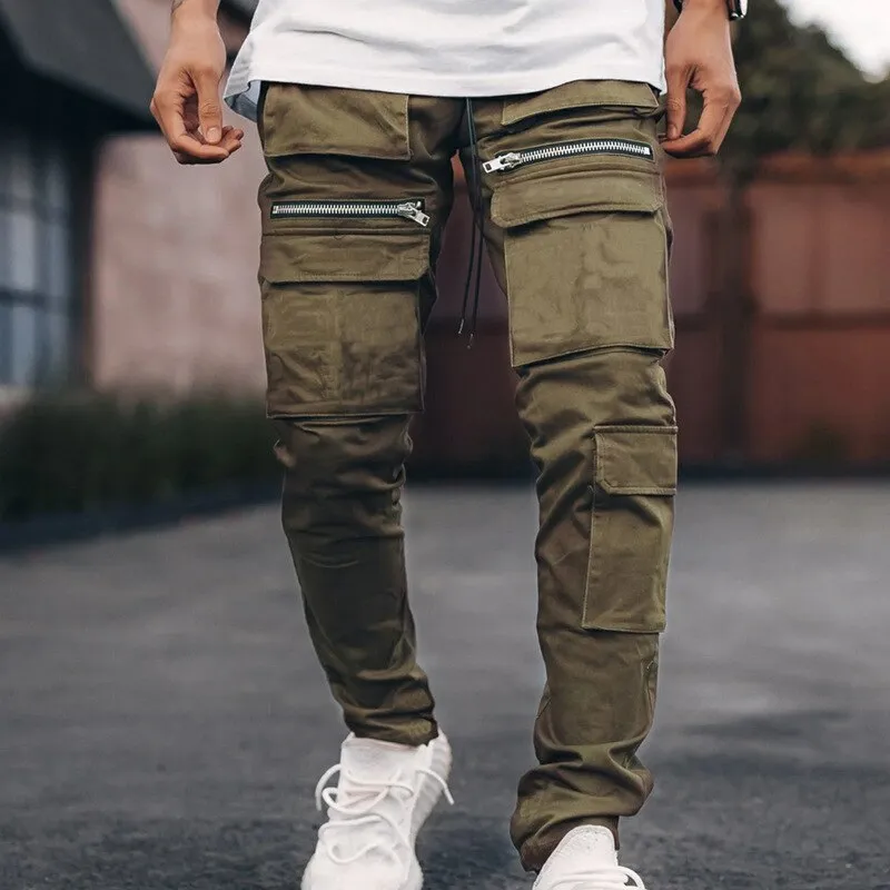 LMS Streetwear Multi-Pocket Pants