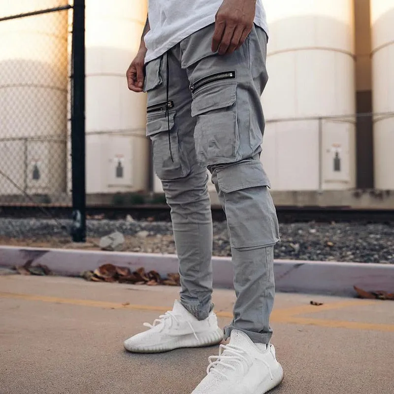 LMS Streetwear Multi-Pocket Pants
