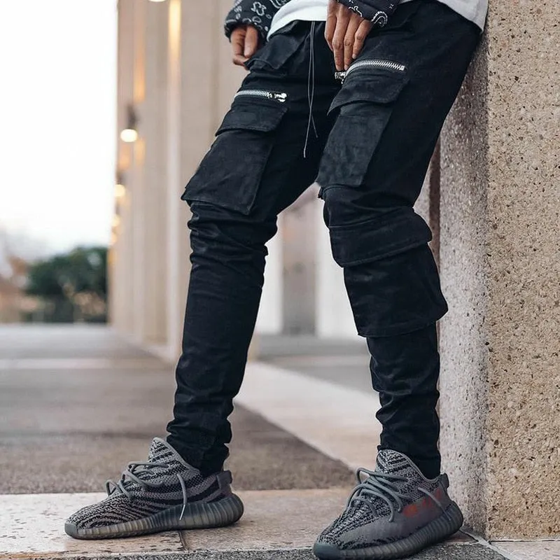 LMS Streetwear Multi-Pocket Pants