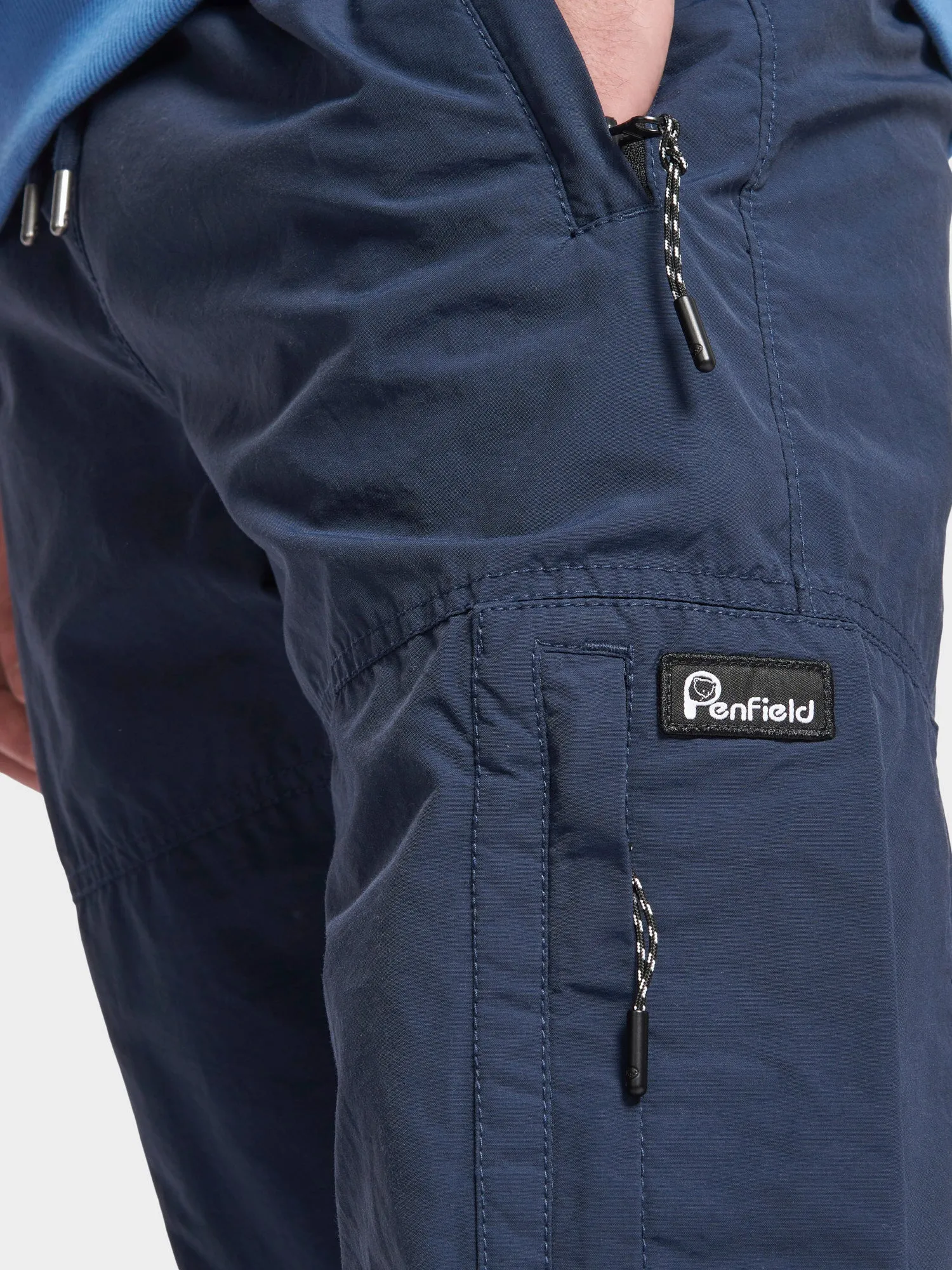 Mattawa Cargo Utility Pants in Navy Blue