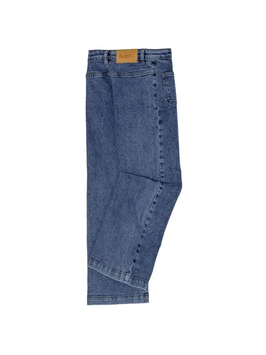 Molo   Cotton stretch denim pants 