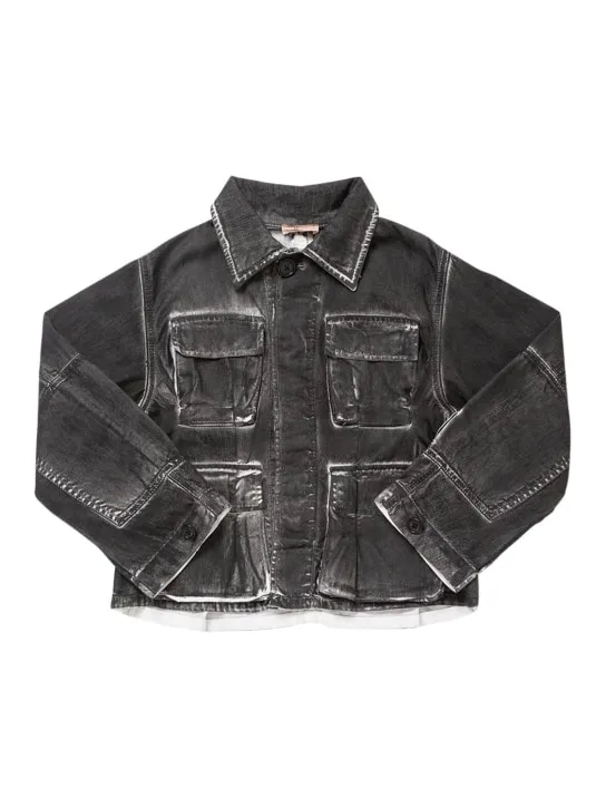 N°21   Cotton denim jacket 