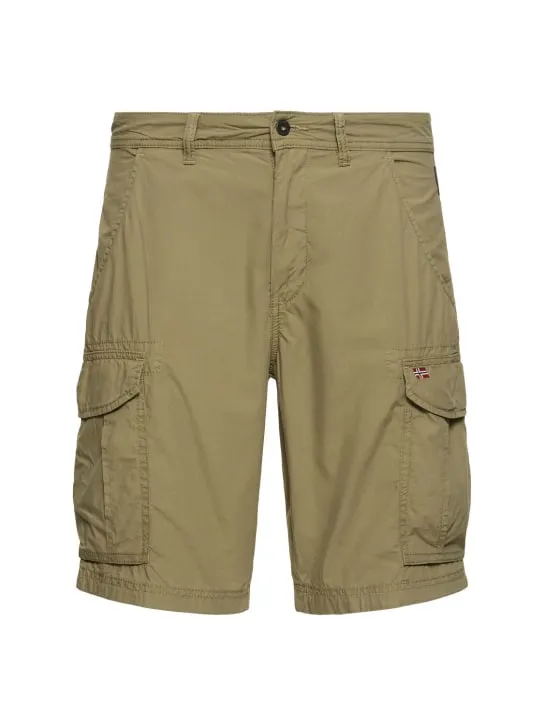 Napapijri   Noto 2.0 cotton cargo shorts 