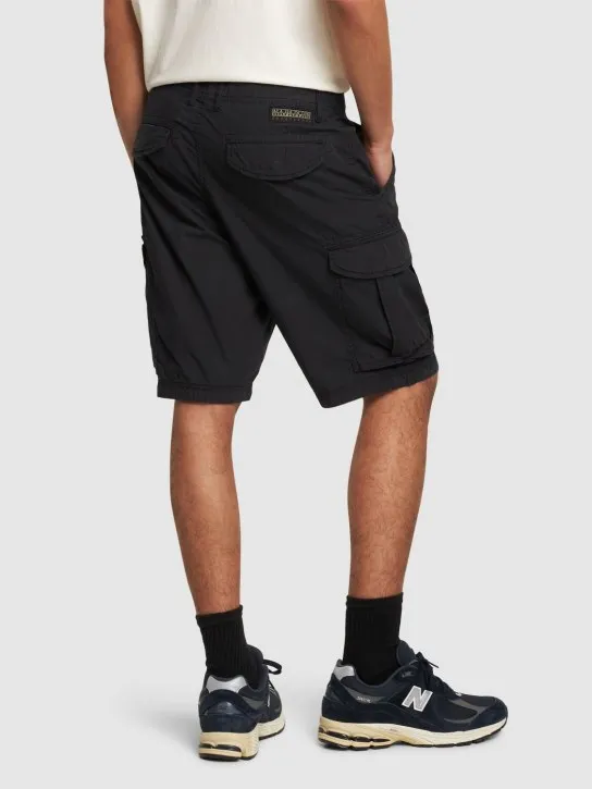 Napapijri   Noto 2.0 cotton cargo shorts 
