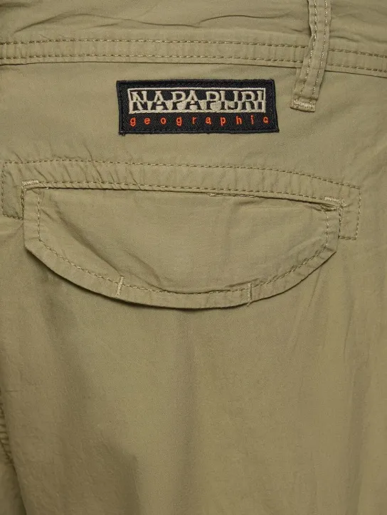 Napapijri   Noto 2.0 cotton cargo shorts 