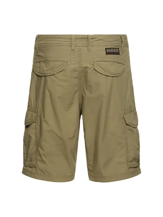Napapijri   Noto 2.0 cotton cargo shorts 