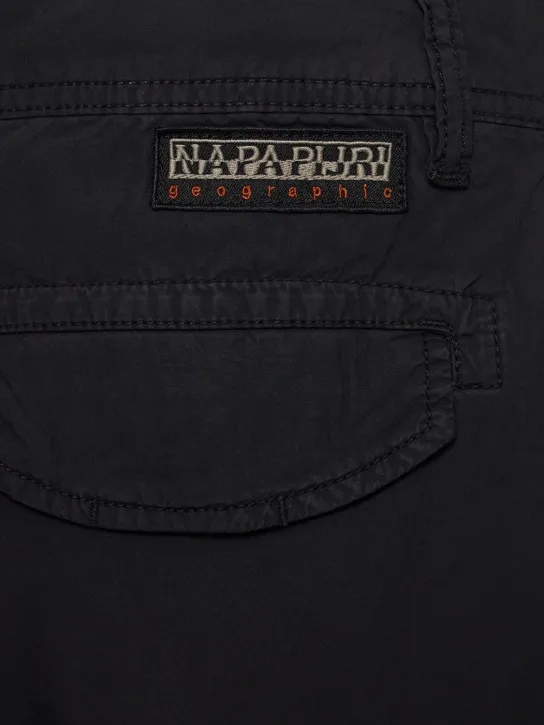 Napapijri   Noto 2.0 cotton cargo shorts 