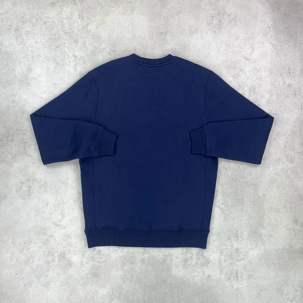 Nike Sportswear Multi Swoosh Graphic Fleece Tracksuit Set Midnight Navy