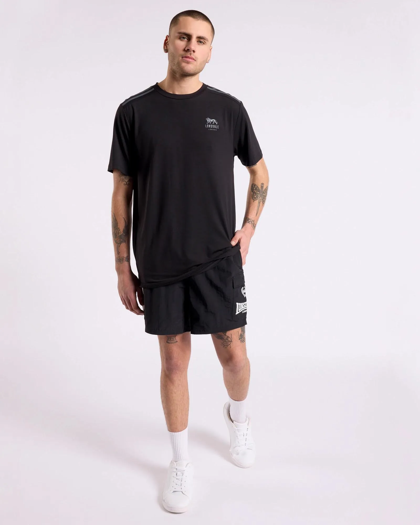 popular  Terrace Cargo Shorts - Lonsdale London