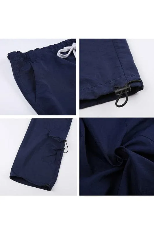 PZ289 Drawstring Cargo Pants