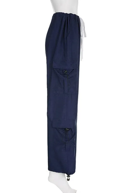 PZ289 Drawstring Cargo Pants