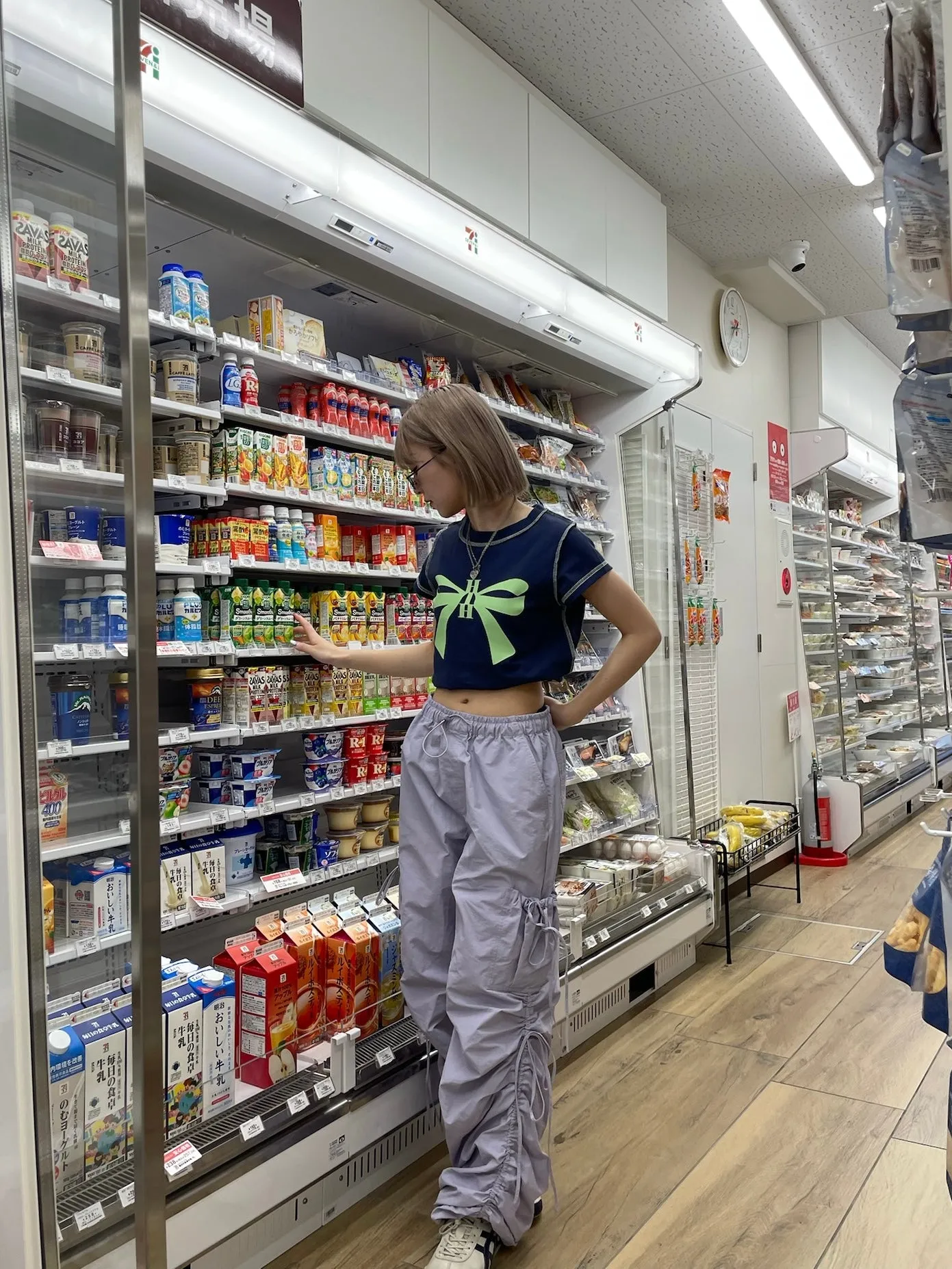 ribbon cargo pants