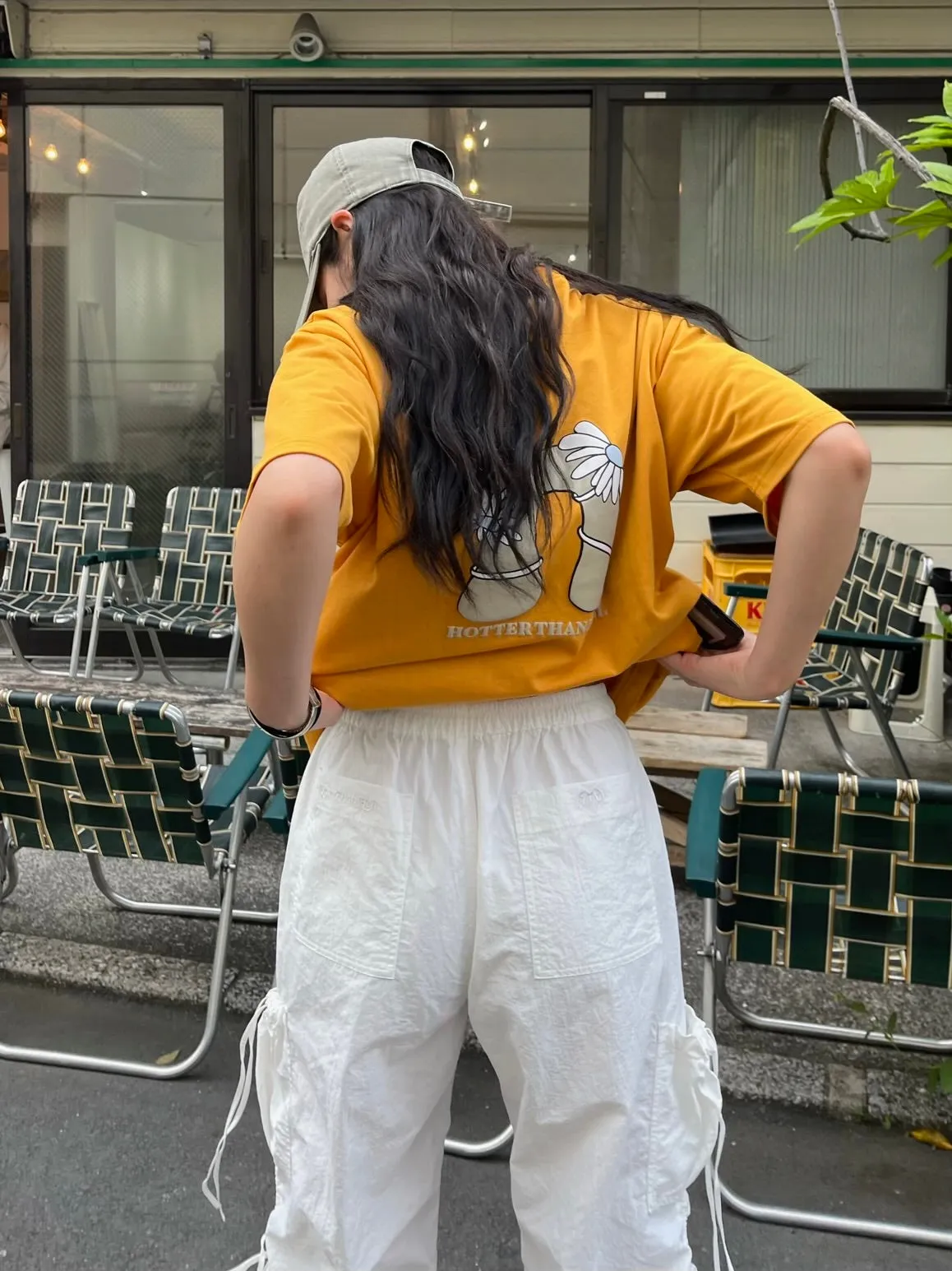 ribbon cargo pants