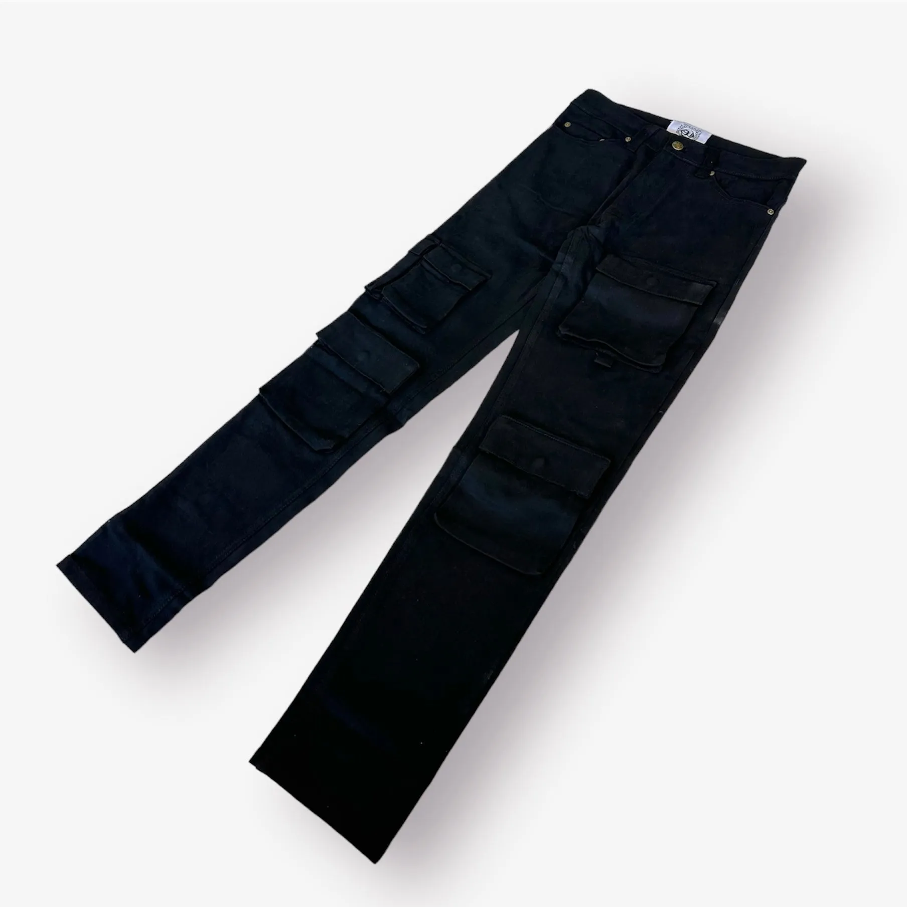Sneaker Junkies Cargo Pants Snake Font Black