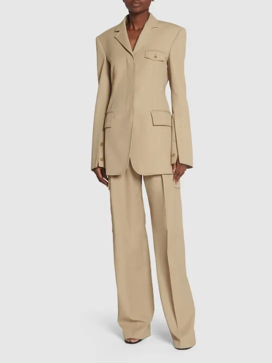 Sportmax   Jacopo cotton blend twill cargo pants 