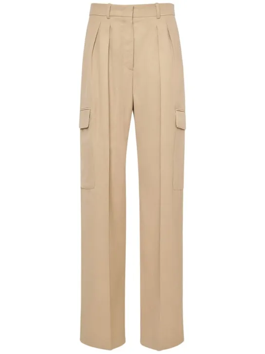 Sportmax   Jacopo cotton blend twill cargo pants 