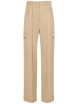 Sportmax   Jacopo cotton blend twill cargo pants 