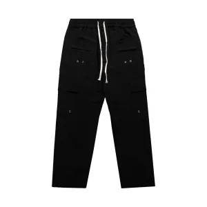 Sunday Off Club Multi Structural Cargo Pocket Pants Black