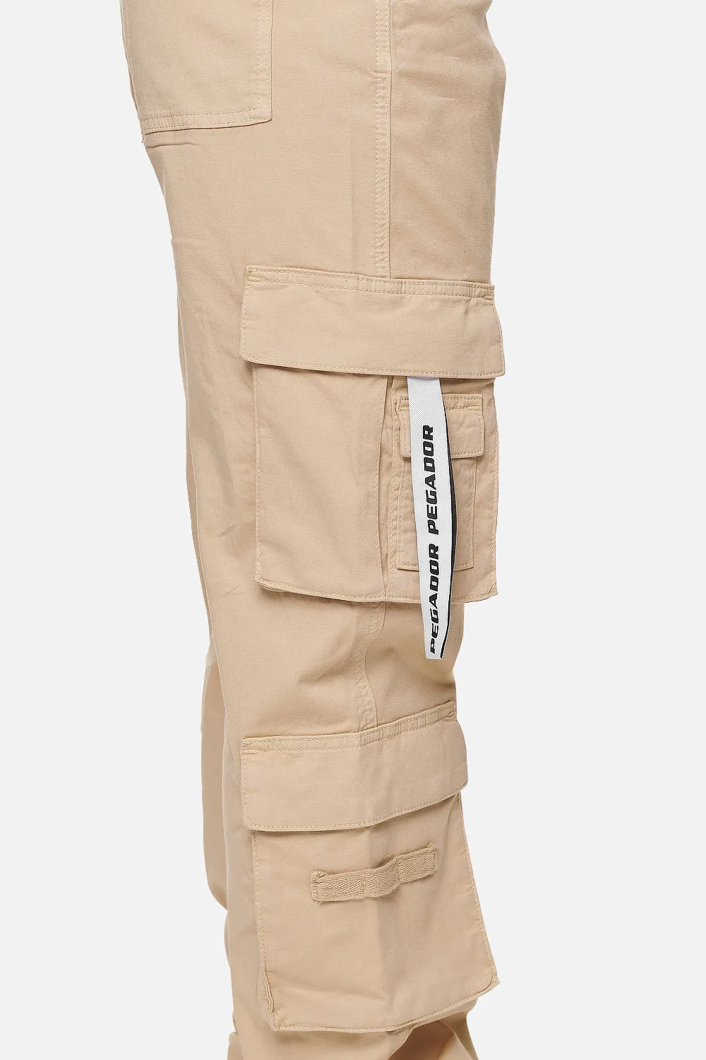 Tanami Wide Cargo Pants Washed Safari Sand
