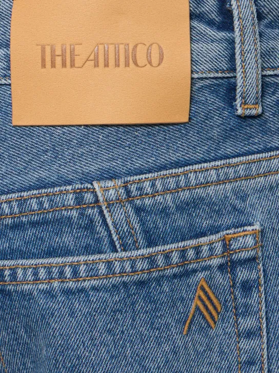 The Attico   Mid rise baggy cargo jeans 