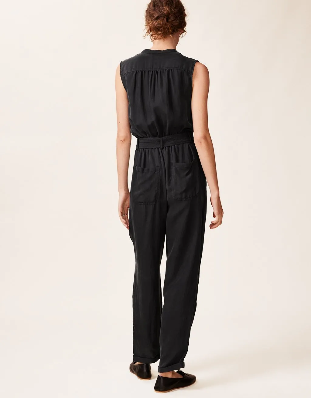 unsubscribed washable silk jumpsuit