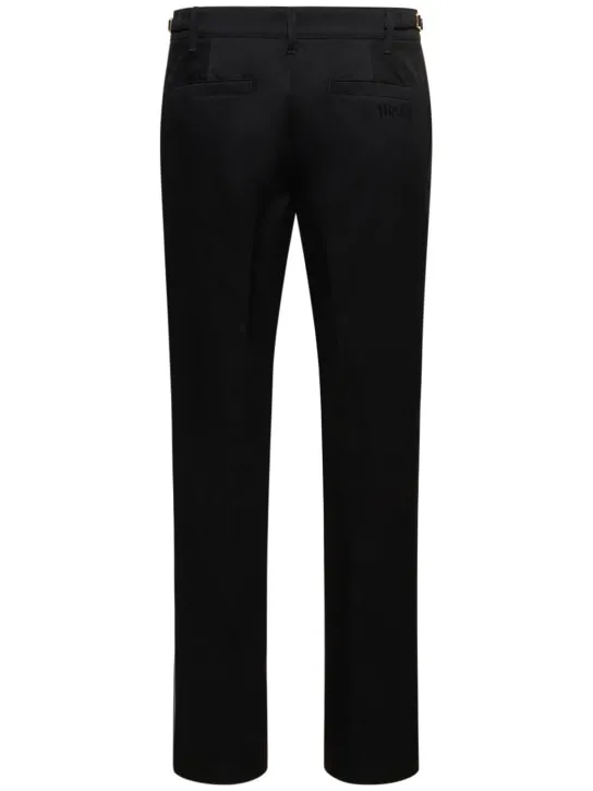 Versace   Cotton gabardine pants 