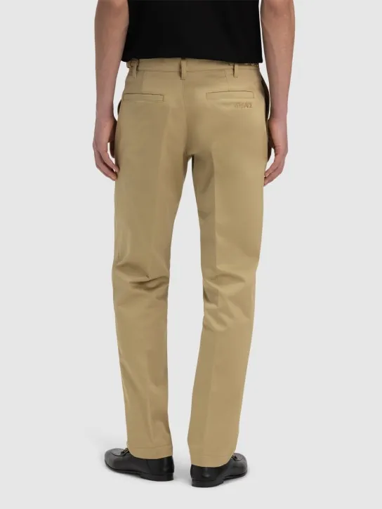 Versace   Cotton gabardine pants 