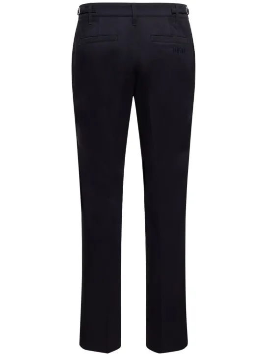 Versace   Cotton gabardine pants 