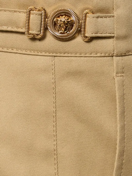 Versace   Cotton gabardine pants 