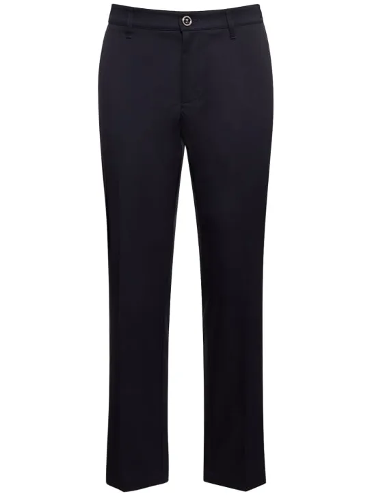 Versace   Cotton gabardine pants 